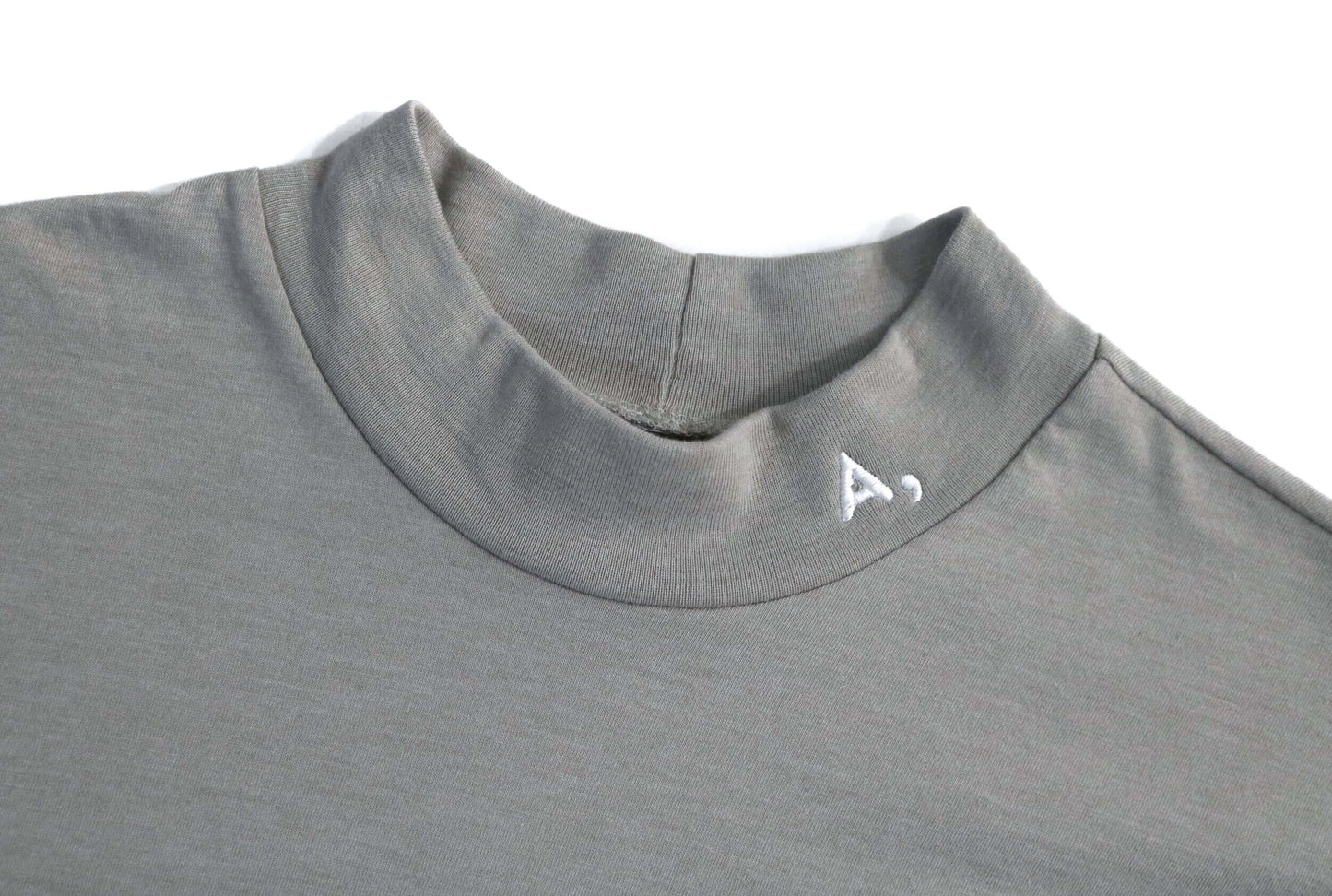 Kama L/S Mock Neck - Cement