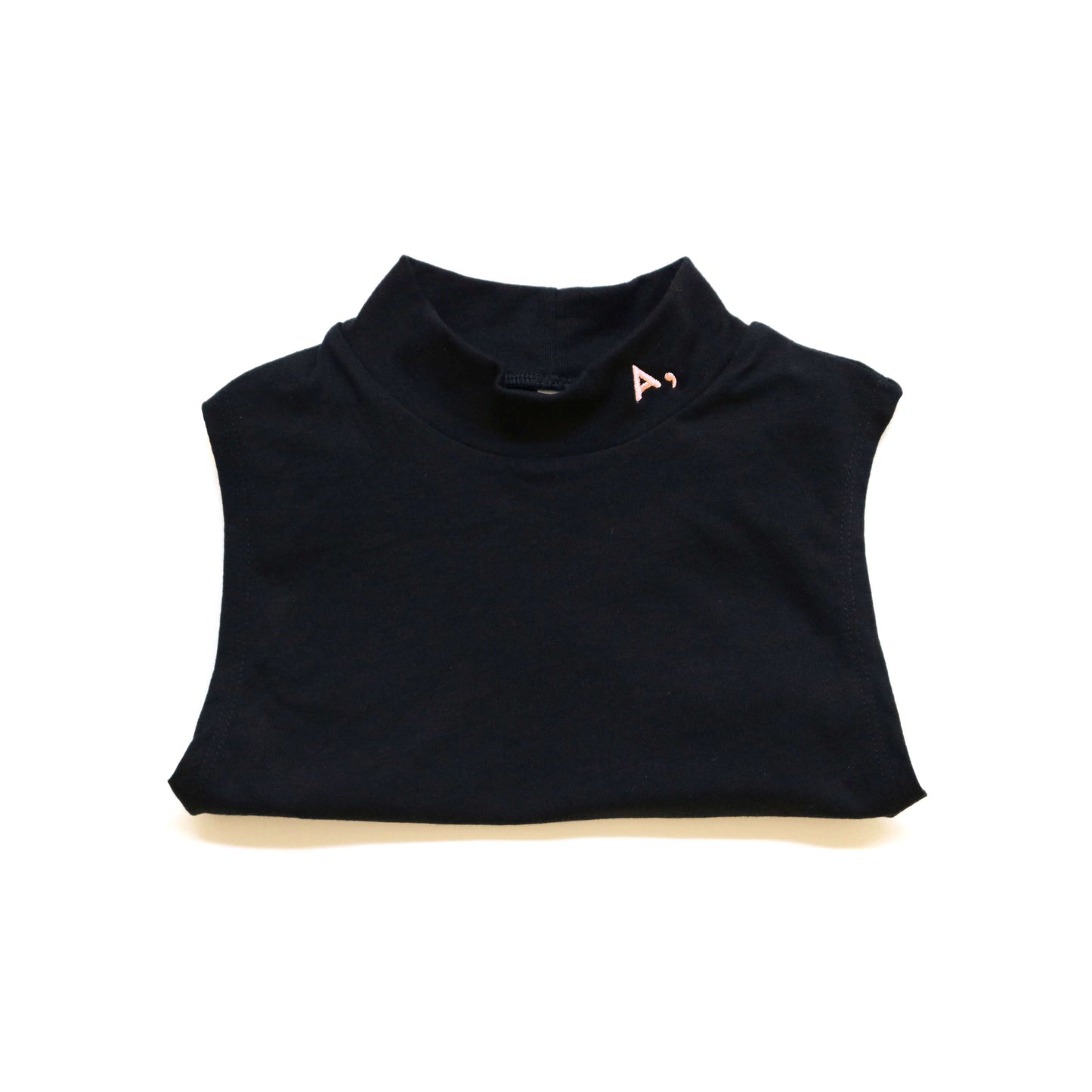 Womens Kama Mock Neck - Black