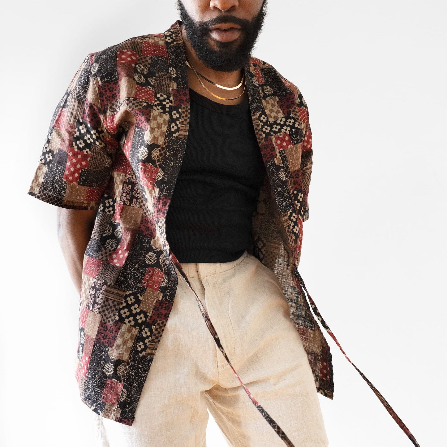 Modern Haori Jacket Outfit | AKASHI KAMA