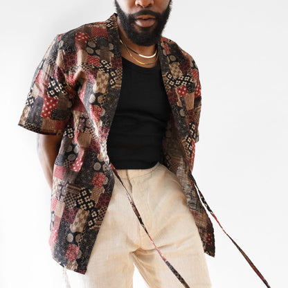 Modern Haori Jacket Outfit | AKASHI KAMA