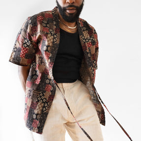 Modern Haori Jacket Outfit | AKASHI KAMA