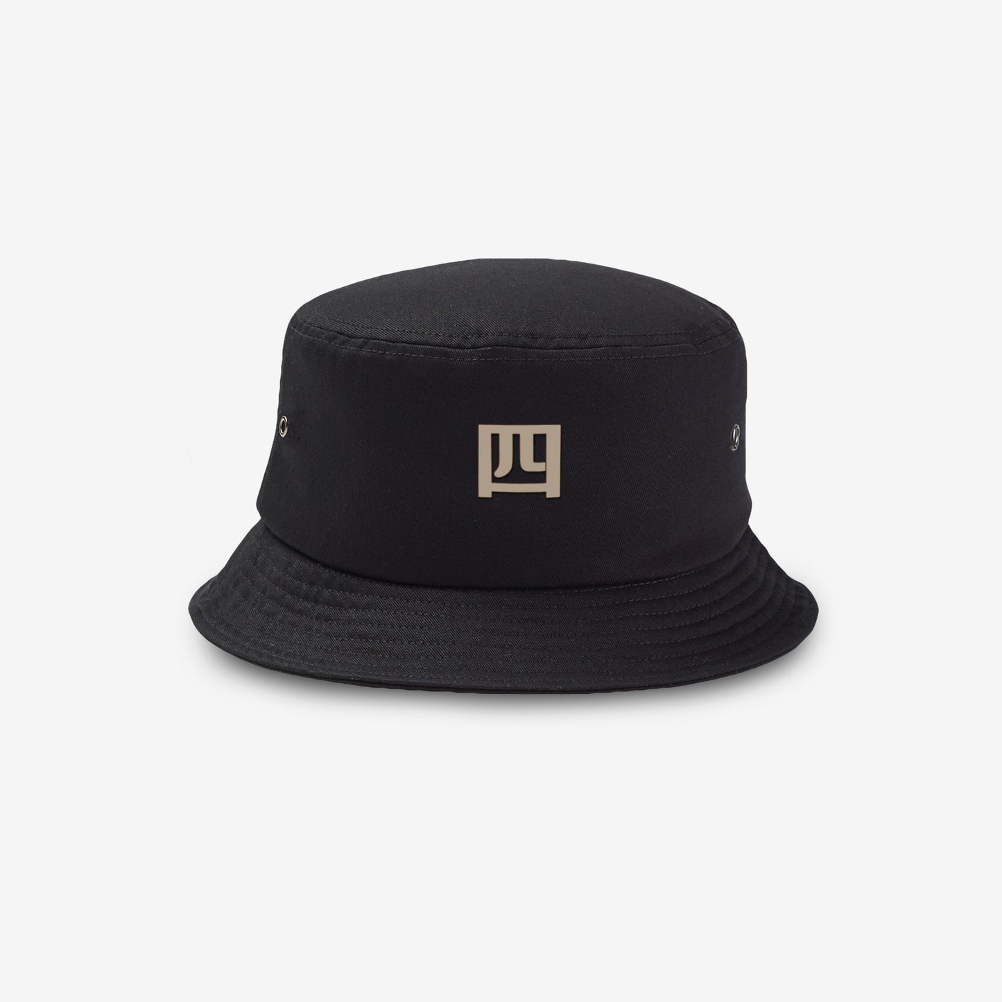 Black Yonsei Kanji  Bucket Hat