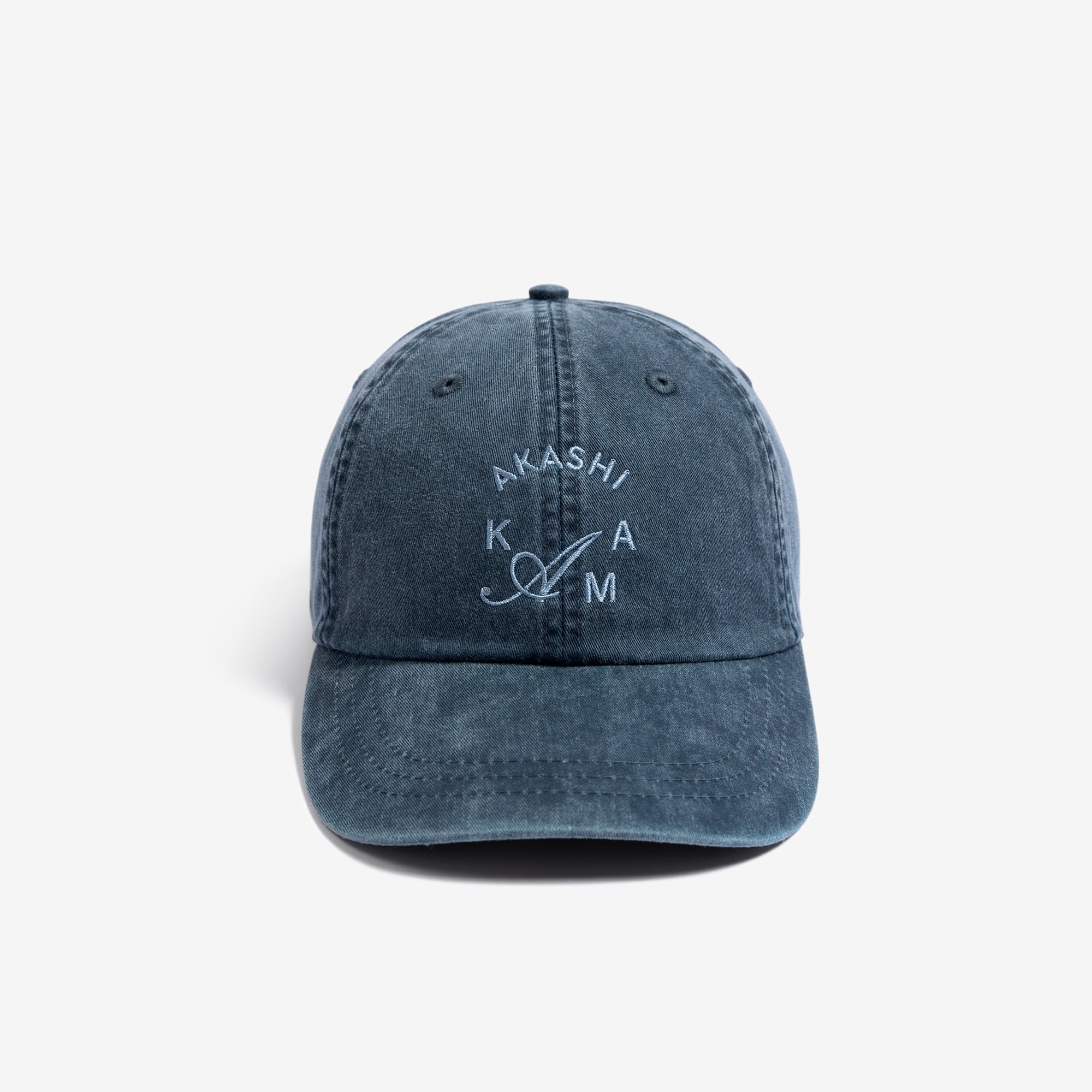 Denim Crest Hat Japanese Streetwear AKASHI-KAMA