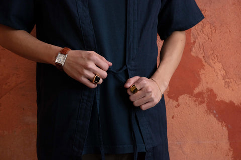 Uniform Tee - Deep Indigo