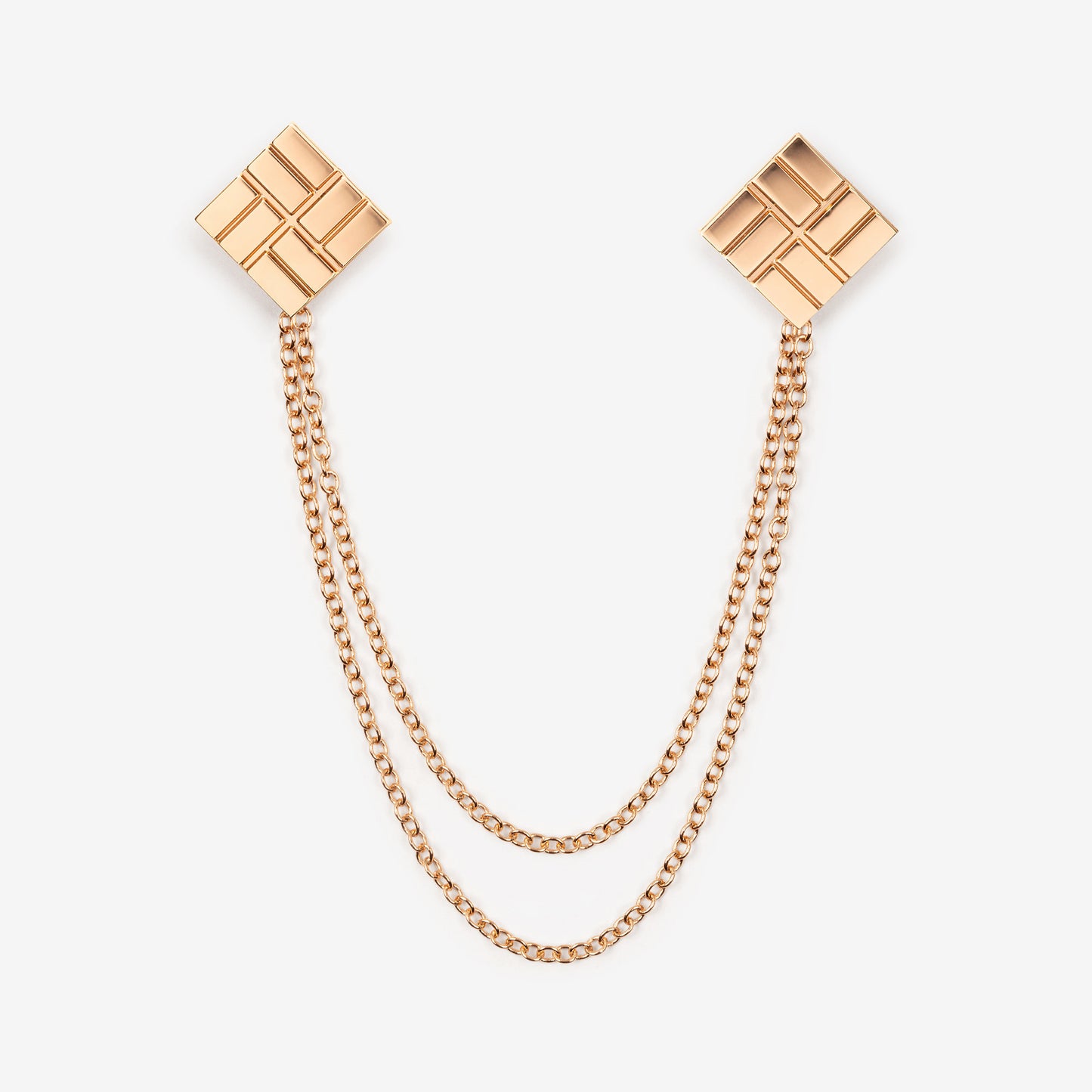 Japanese Himo Brooch Pin Chain