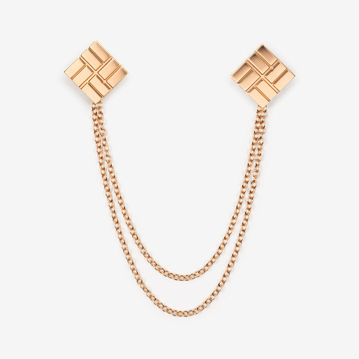 Japanese Himo Brooch Pin Chain