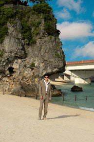 Noragi Suit Jacket Premium Japanese Fabric | AKASHI KAMA