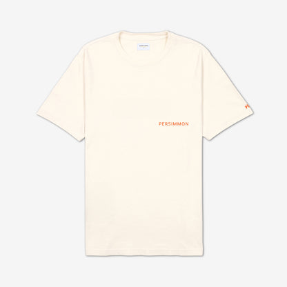 AKASHI-KAMA Persimmon Tee in Cream