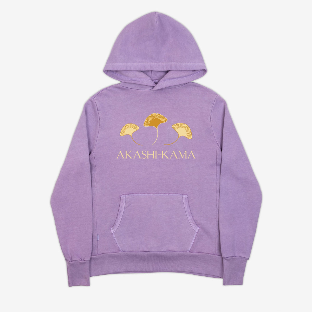 Ginkgo Leaf Hoodie Wisteria