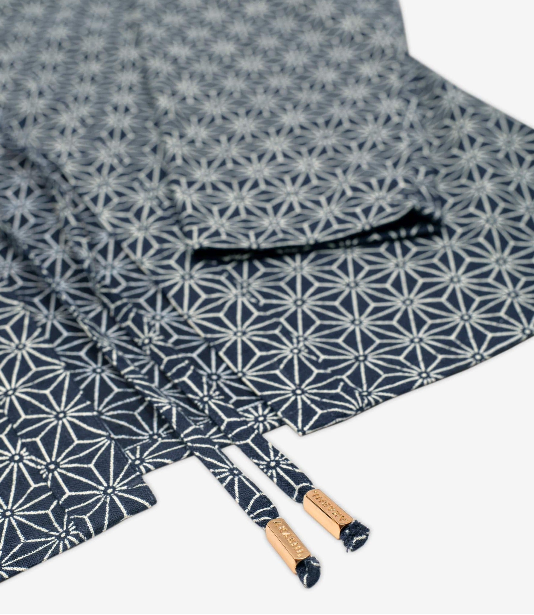 Japanese Asanoha Noragi Jacket Style | AKASHI KAMA Streetwear Indigo Kimono Shirt 
