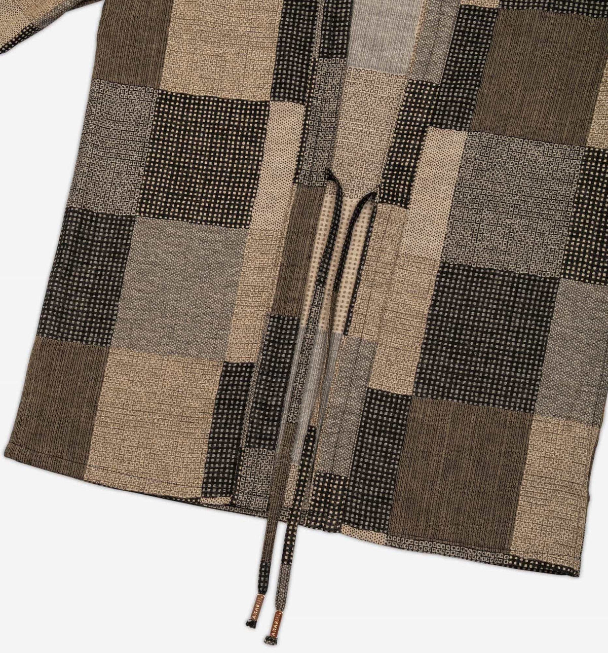 Noragi Jacket - Earth Patchwork | AKASHI KAMA Japanese Patchwork Jacket ...