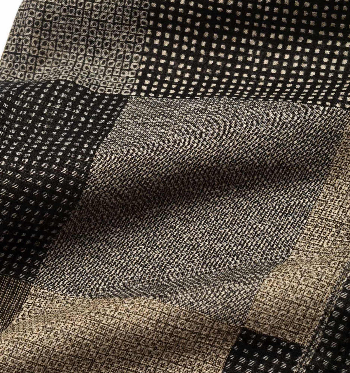 Noragi Jacket - Earth Patchwork | AKASHI KAMA Japanese Patchwork Jacket ...