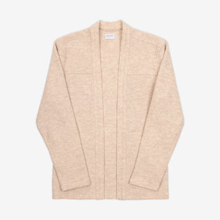 AKASHI-KAMA Wool Noragi Jacket in Light Camel | Japanese Streetwear Kimono  Shirt