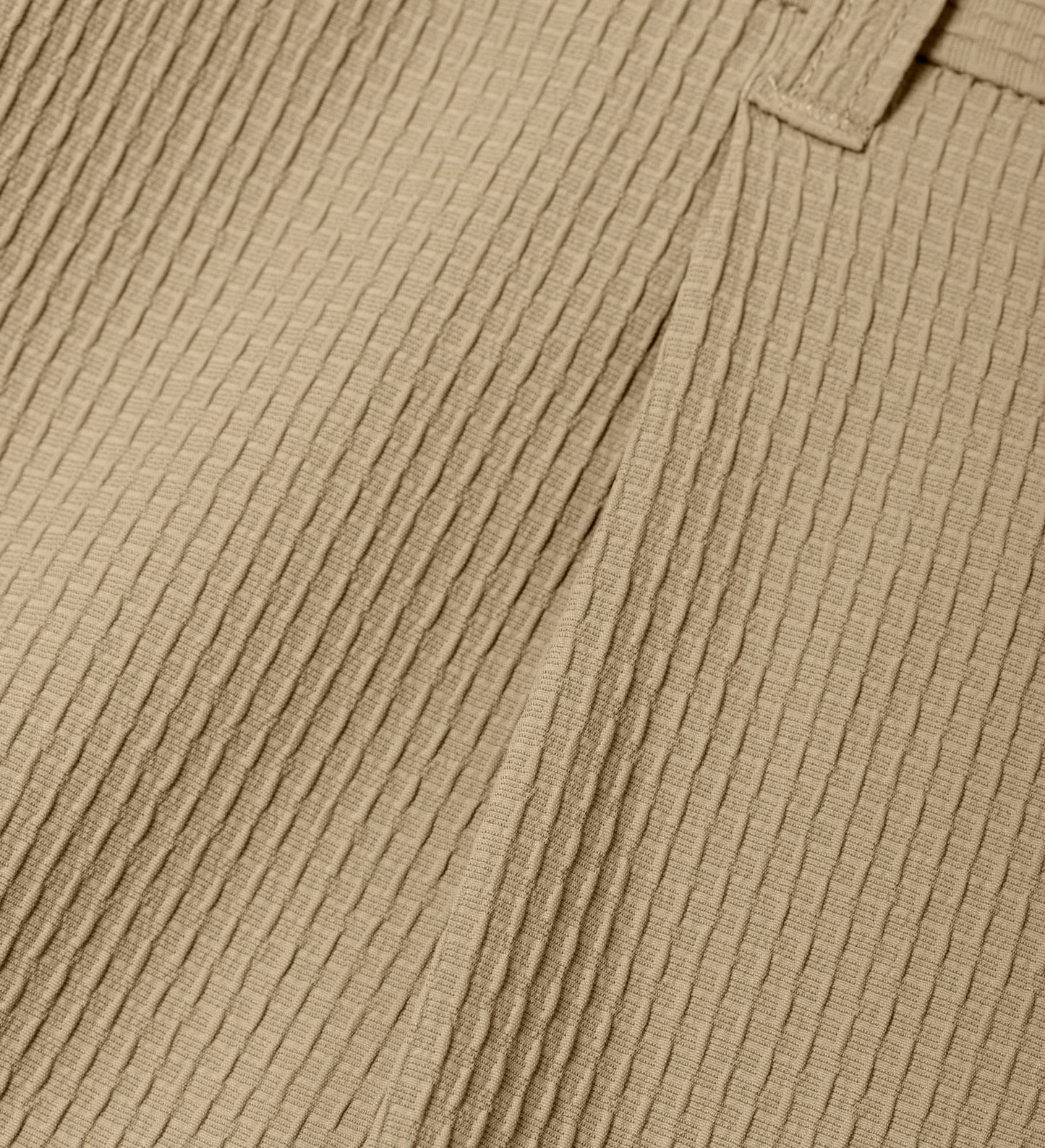 front pleat detail Technical Sashi Clay tailored AKASHI KAMA shorts