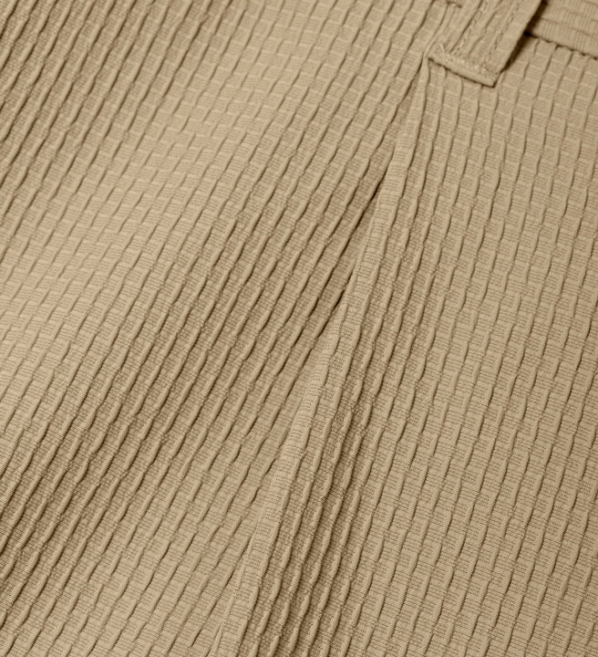 front pleat detail Technical Sashi Clay tailored AKASHI KAMA shorts