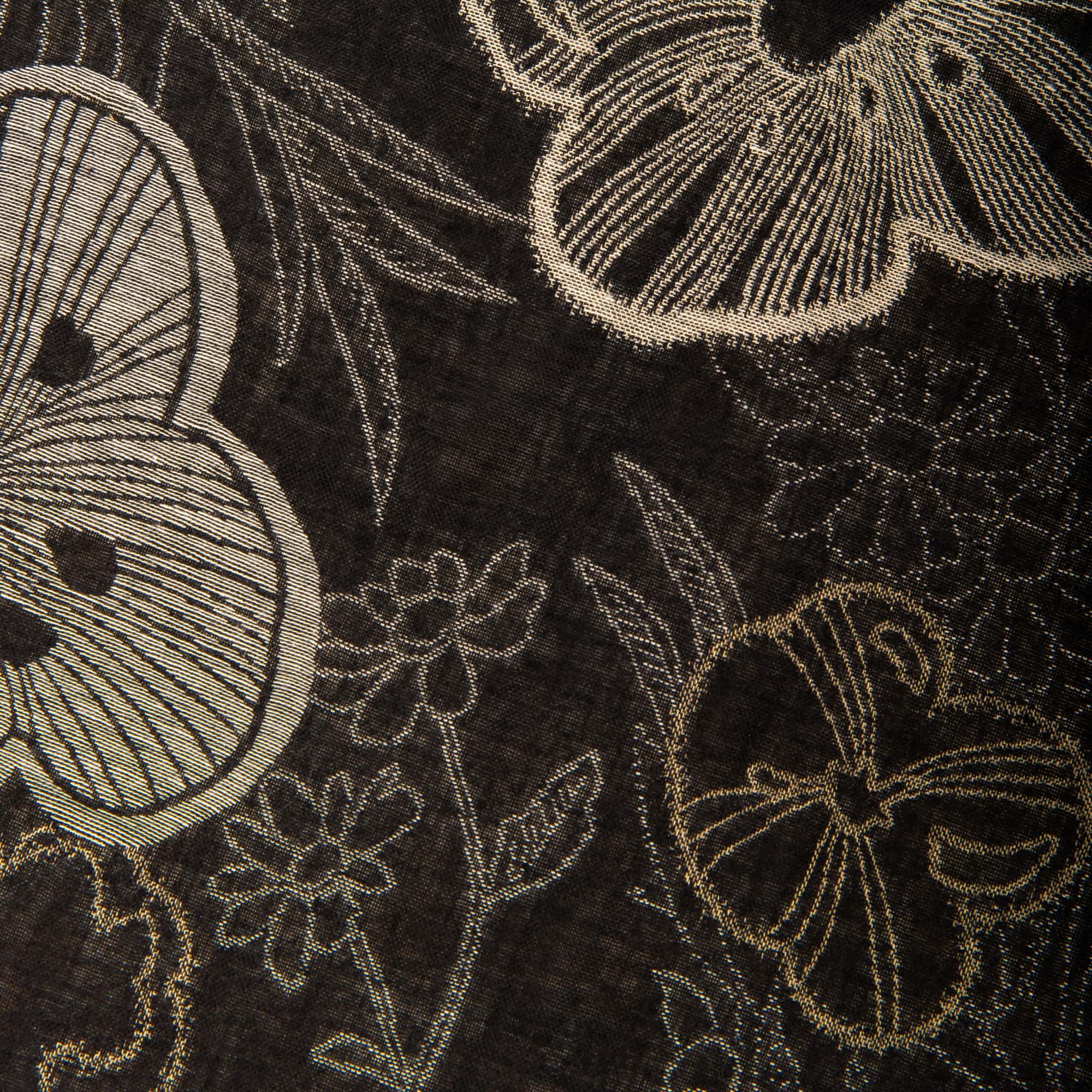 Woven floral pattern Japanese cotton