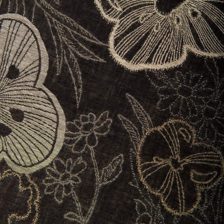 Woven floral pattern Japanese cotton
