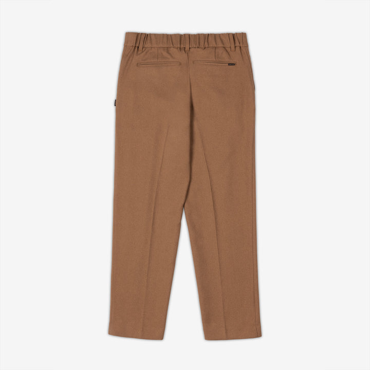 Pleated Trouser Pant AKASHI-KAMA Kona Coffee