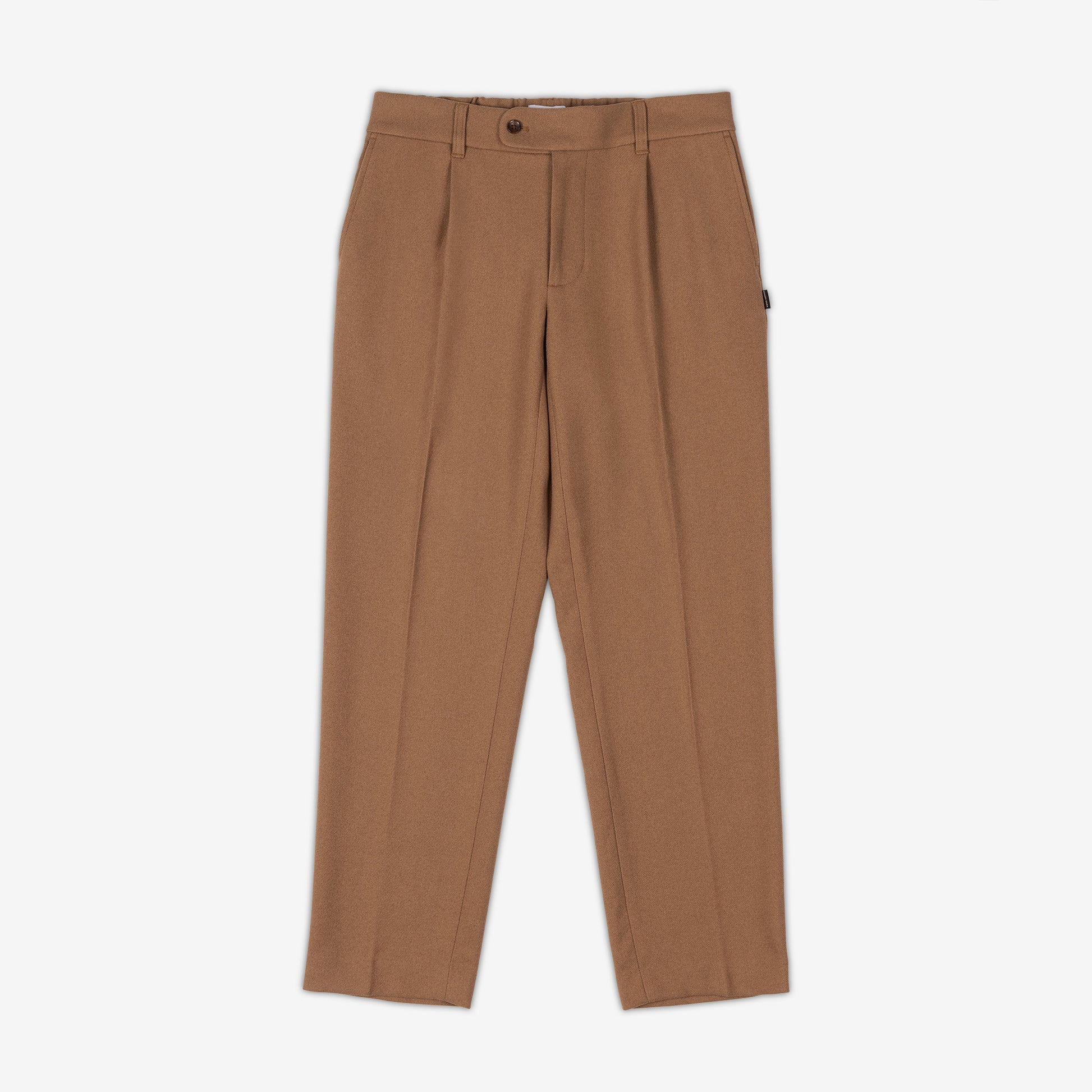 Kona Coffee Japanese Pleated Trouser Pant | AKASHI KAMA