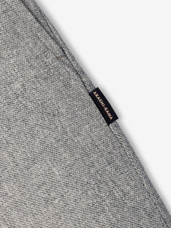 Smoke Pleated Trousers AKASHI-KAMA brand Japanese side tab