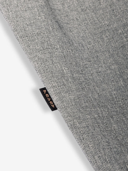 Smoke pleated trousers AKASHI-KAMA  side label 