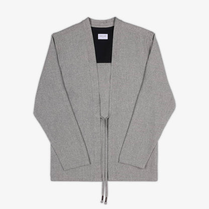 Smoke Noragi Premium Suit Jacket AKASHI-KAMA