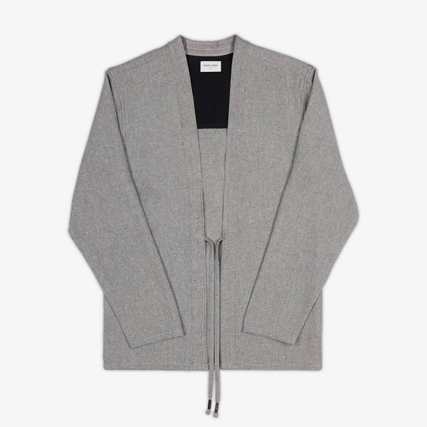 Smoke Noragi Premium Suit Jacket AKASHI-KAMA