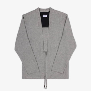 Smoke Noragi Premium Suit Jacket AKASHI-KAMA