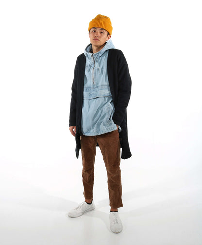Gosei Cardigan Japanese Streetwear AKASHI KAMA Duster Coat