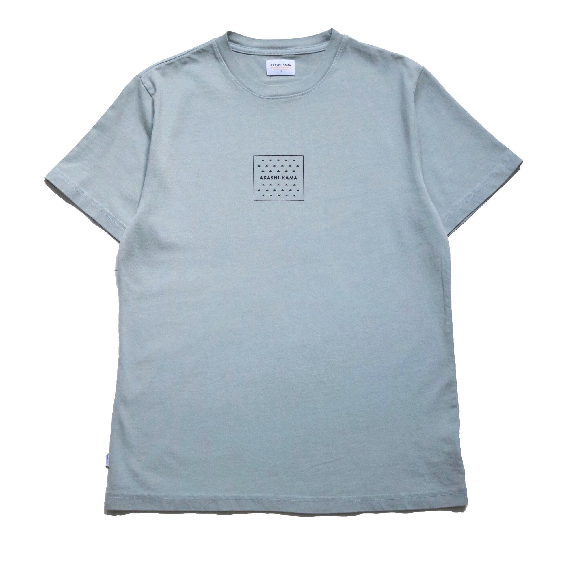 Akashi Kama Shirt Garment Dye Streetwear Heavyweight Tee Yama
