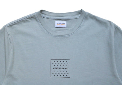 AKASHI-KAMA Shirt Garment Dye Heavyweight Tee Japanese Streetwear Yama
