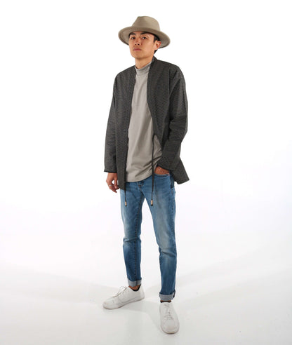 Kama L/S Mock Neck - Cement