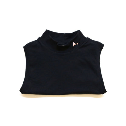 Womens Kama Mock Neck - Black