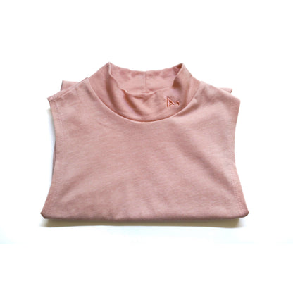 Womens Kama Mock Neck - Blush