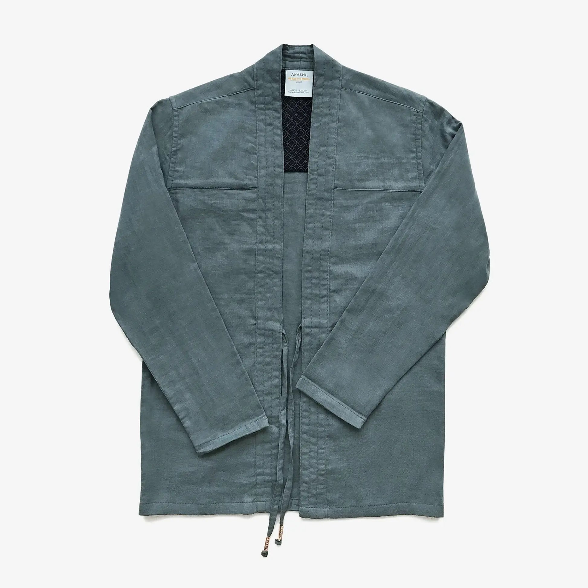 Noragi Jacket Fog Double Gauze AKASHI KAMA S