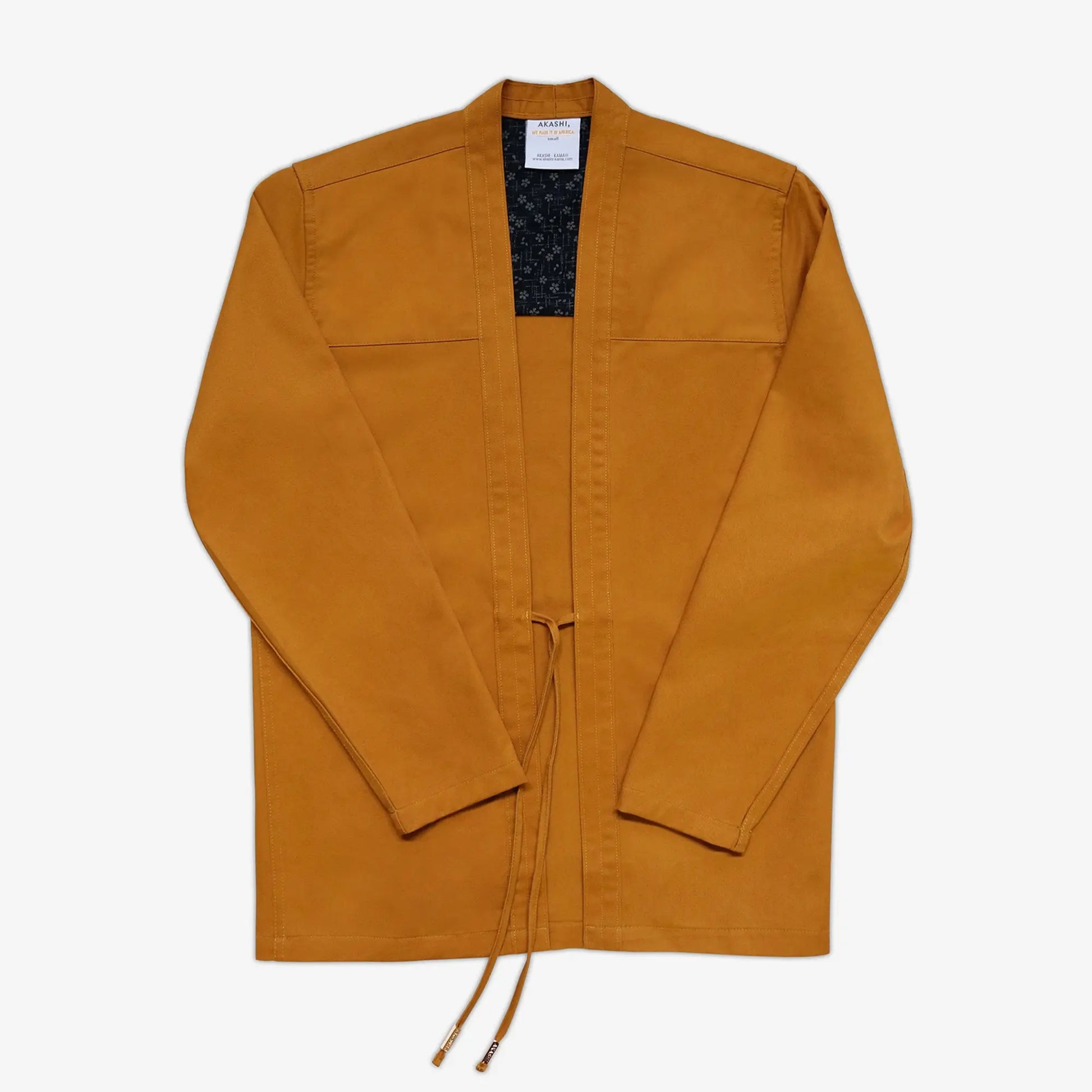 Noragi Jacket Mustard Twill AKASHI KAMA