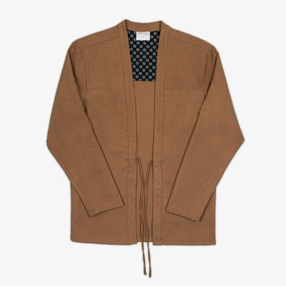 Noragi Jacket - Kona Coffee | AKASHI-KAMA Noragi Jacket - Kona Coffee | AKASHI-KAMA