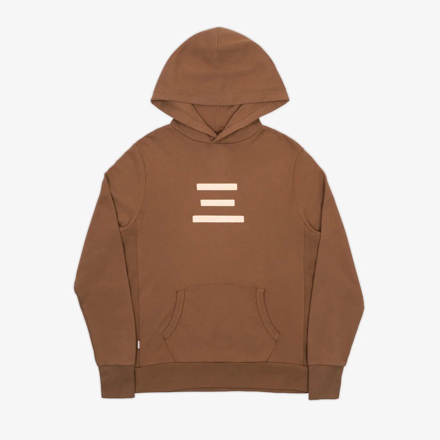 SAN Flock AKASHI-KAMA Hoodie in Almond | Streetwear Garment Dye Sweatshirt Made in USA