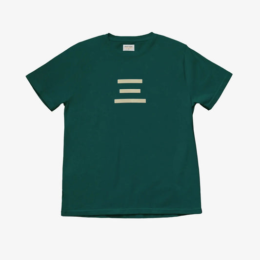 Three Flock AKASHI-KAMA Tee in Forest | Streetwear Garment Dye Shirt Made in USA