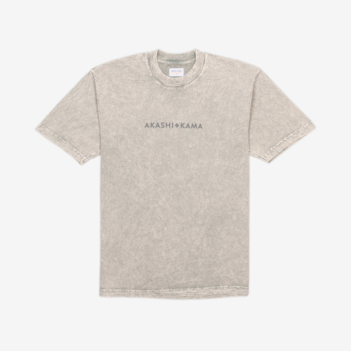 Stamped Logo Tee Mineral Wash